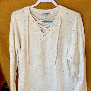 White Birch size XL off white with confetti